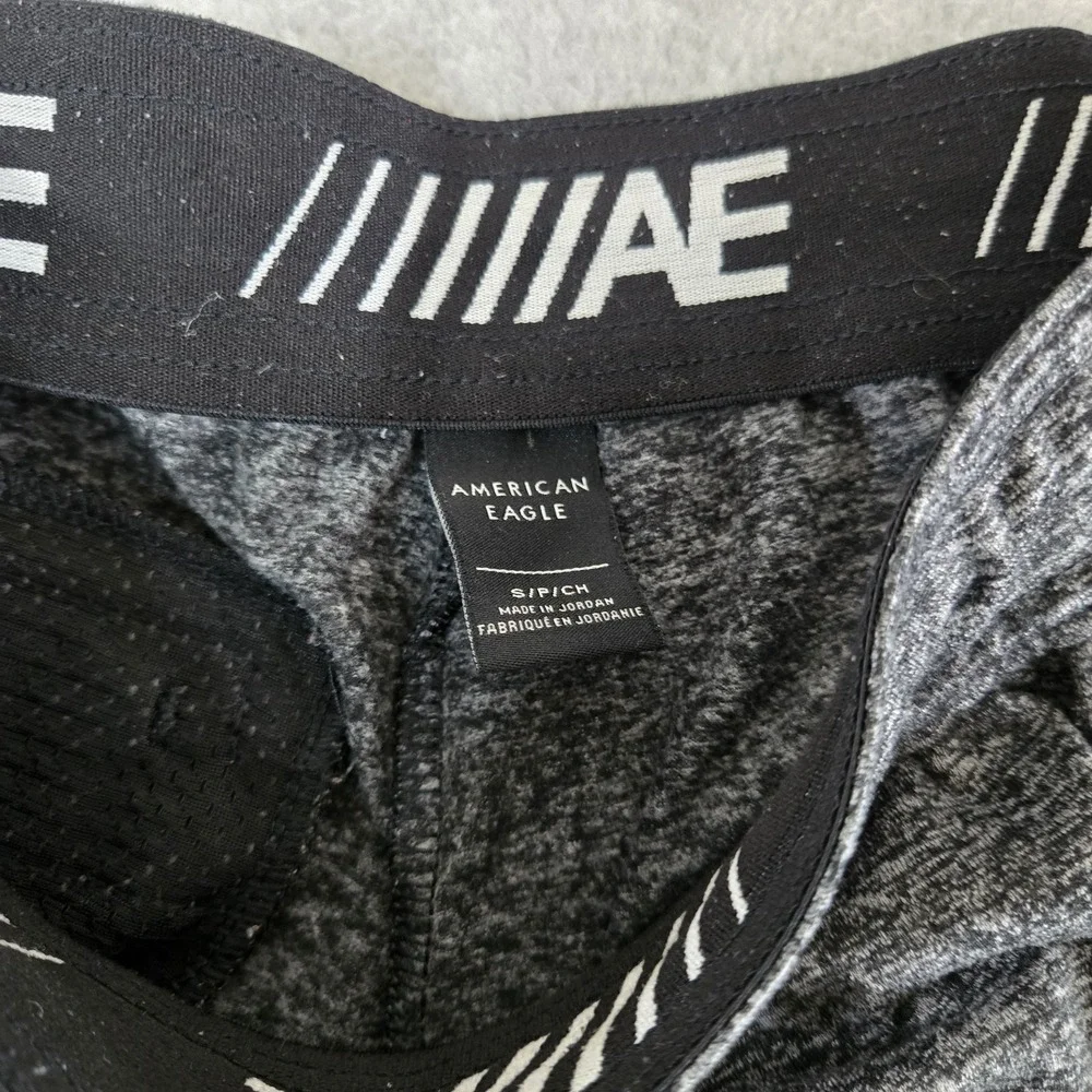 American Eagle AE Flex Joggers‎ Adult Size Small Gray Fleece Sweat Pants Mens